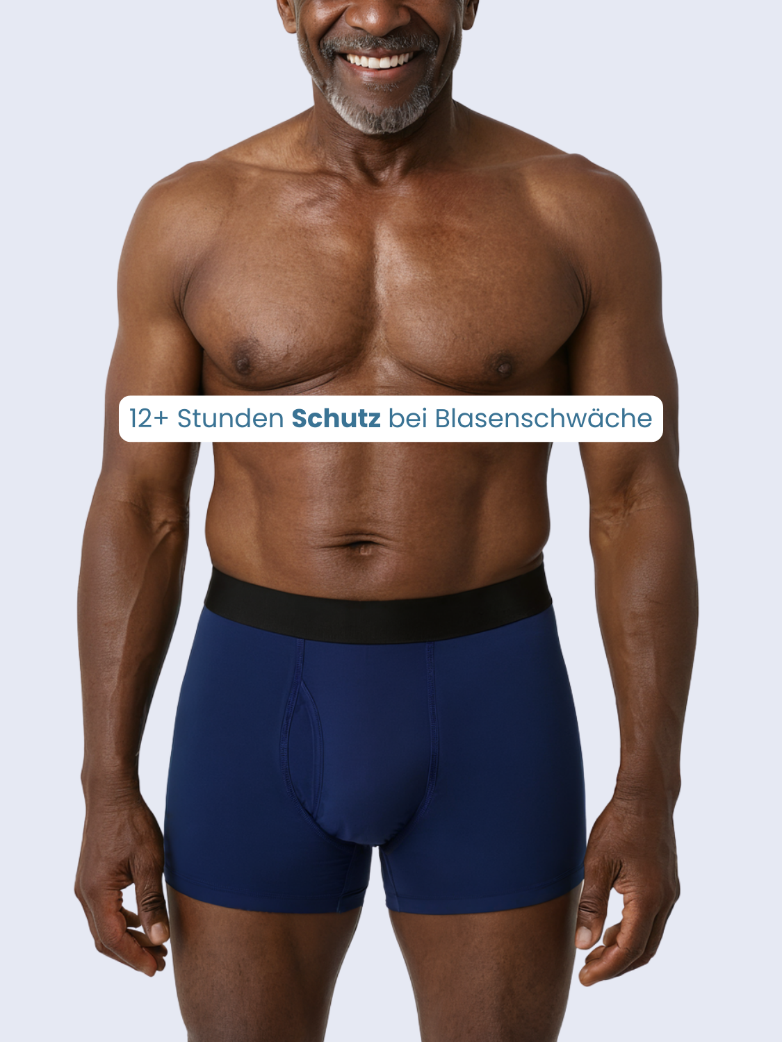 Ben's Originale Auslaufsichere Boxershorts (Marineblau)